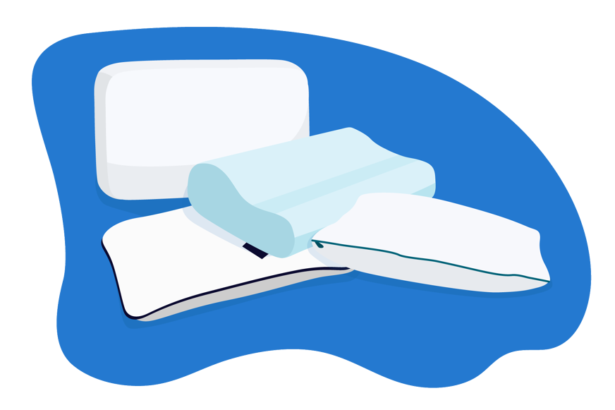 oreillers differents types